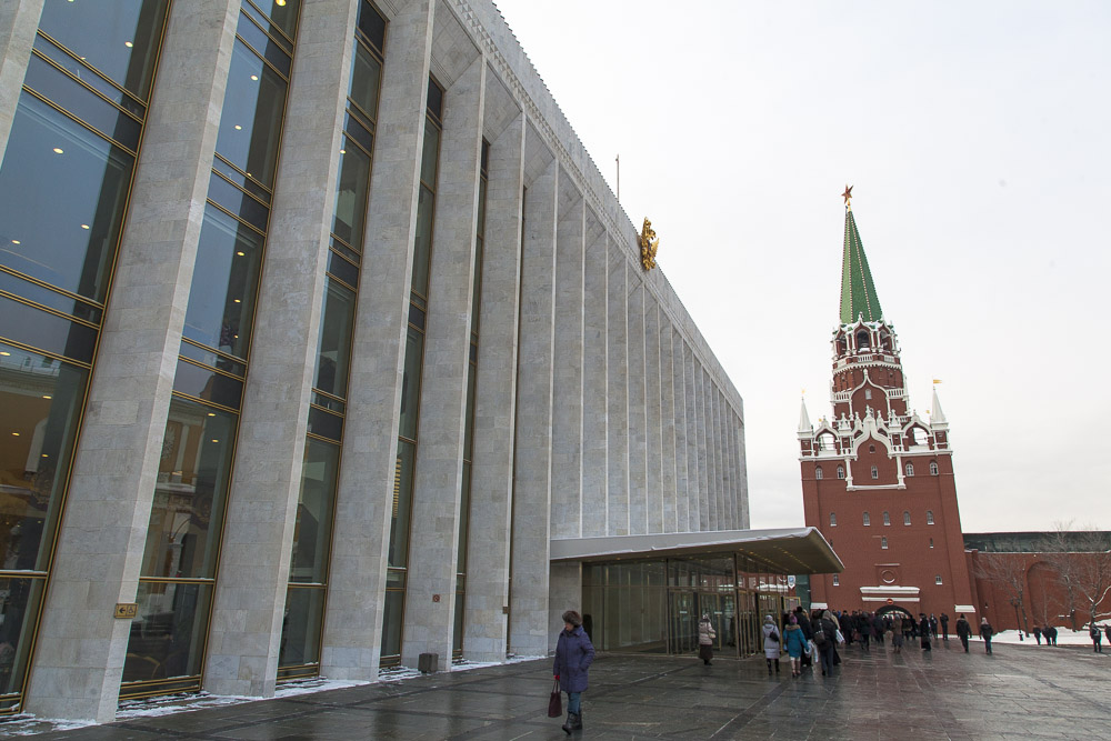 Государственный Кремлевский Дворец (бывший Дворец Сездов). Здесь традиционно проходит открытие Чтений