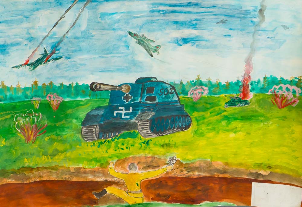 Великая отечественная глазами детей. Рисунок про войну. Детские рисунки о войне.