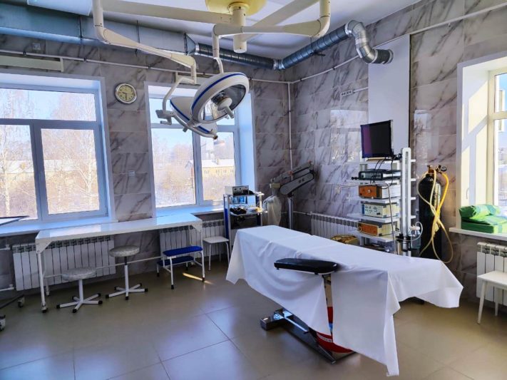 В Дивеевской ЦРБ по нацпроекту «Здравоохранение» капитально отремонтировали операционный блок